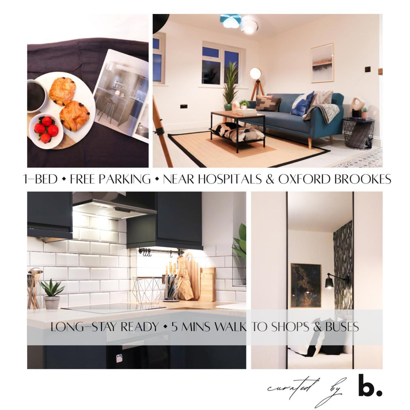 Cozy 1Br In Headington Oxford W Off-Road Parking Apartment Екстериор снимка